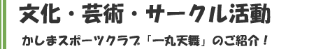 文化・芸術のご案内